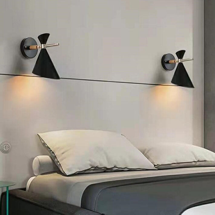 NordicElegance Væglampe - Minimalistisk Hornformet LED Væglampe