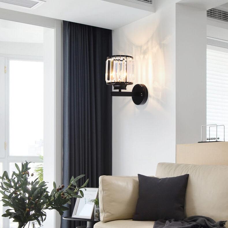 Luksus Krystal Væglampe til Moderne Interiør – LED Belysning