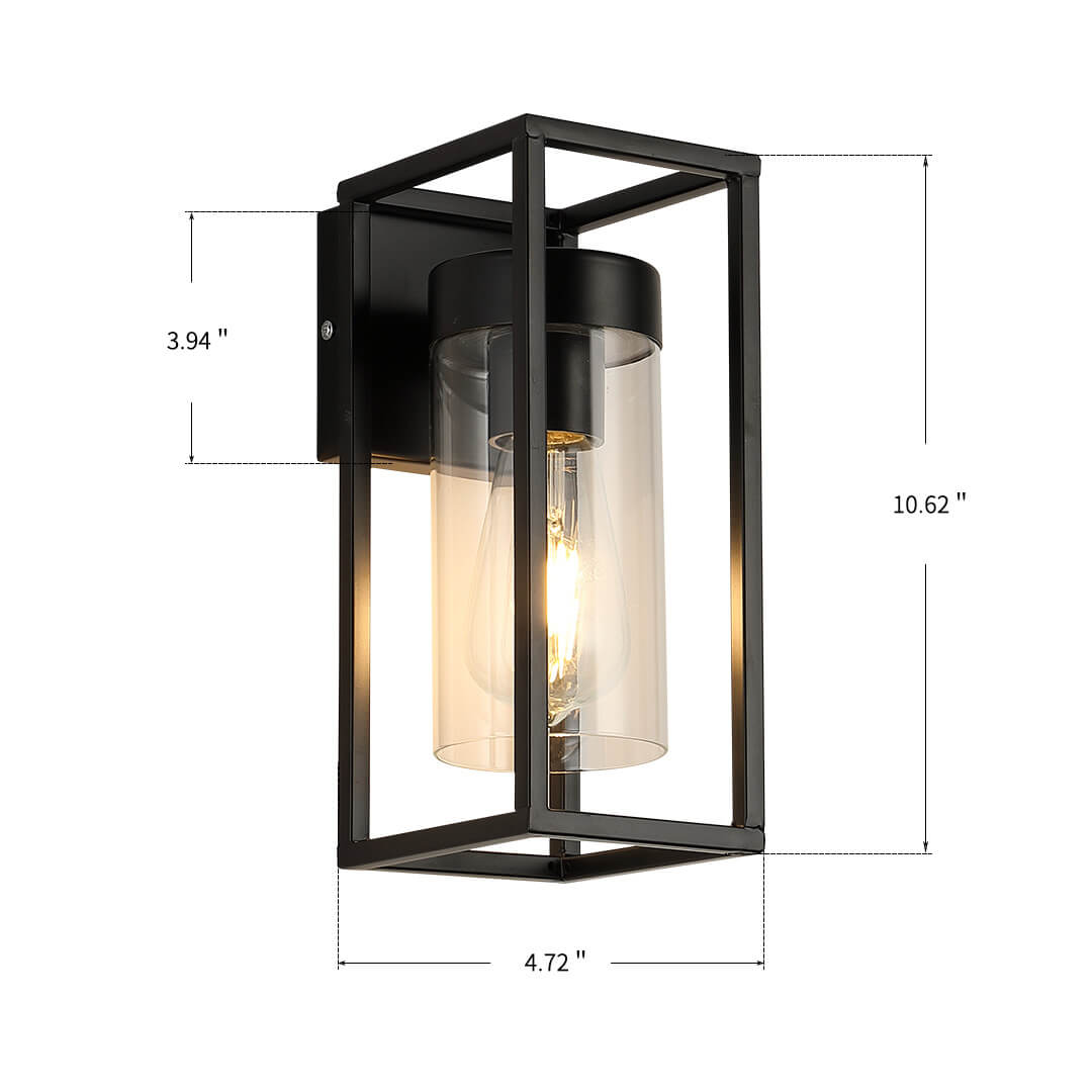 LumiGlass - Elegant Glasklædelampe til Atmosfærisk Belysning