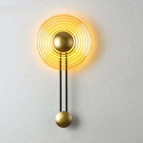 AuraLight – Slank LED Væglampe i Sort