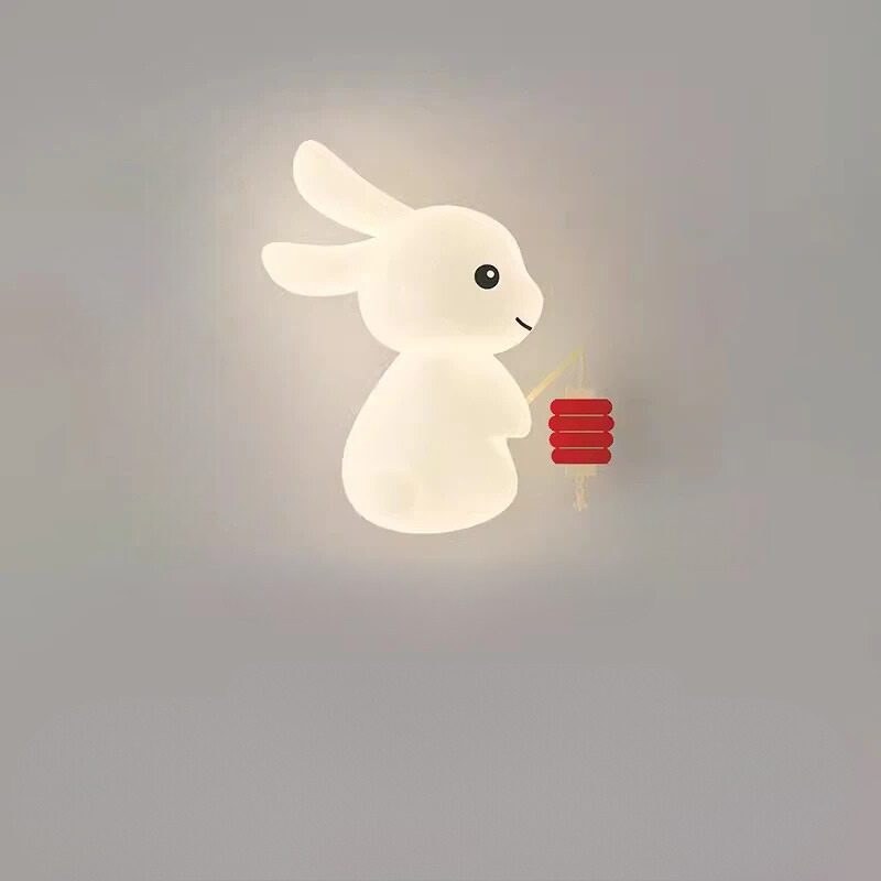 RabbitGlow Lampe - Legende LED Børne Væglampe