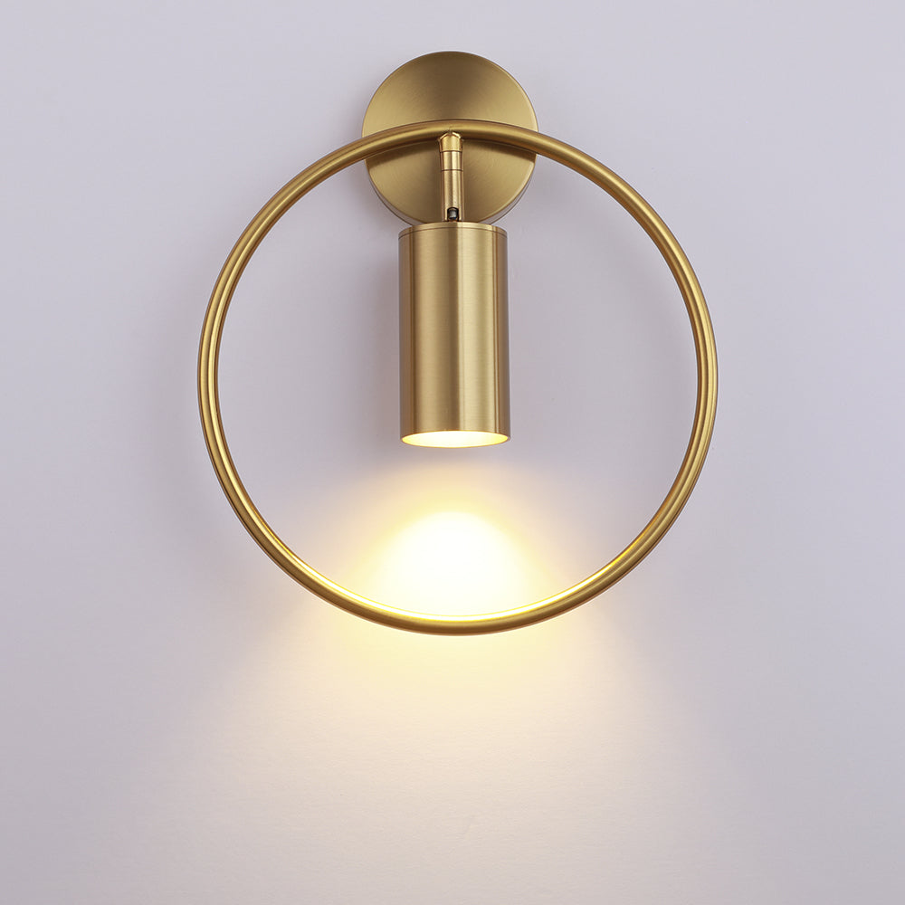 OpulentGlow Væglampe - Guldens Elegance til dit Interiør