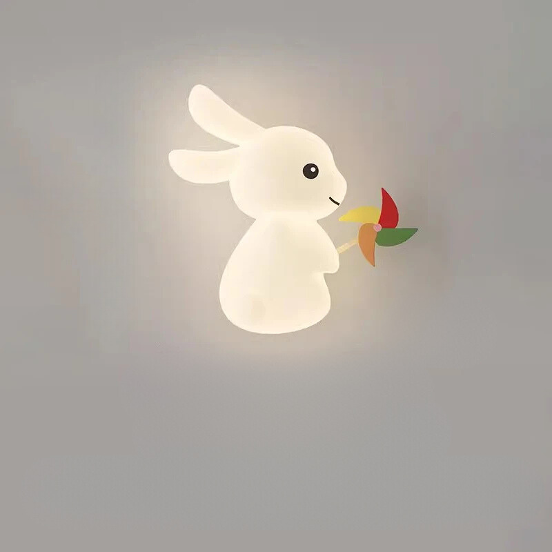 RabbitGlow Lampe - Legende LED Børne Væglampe