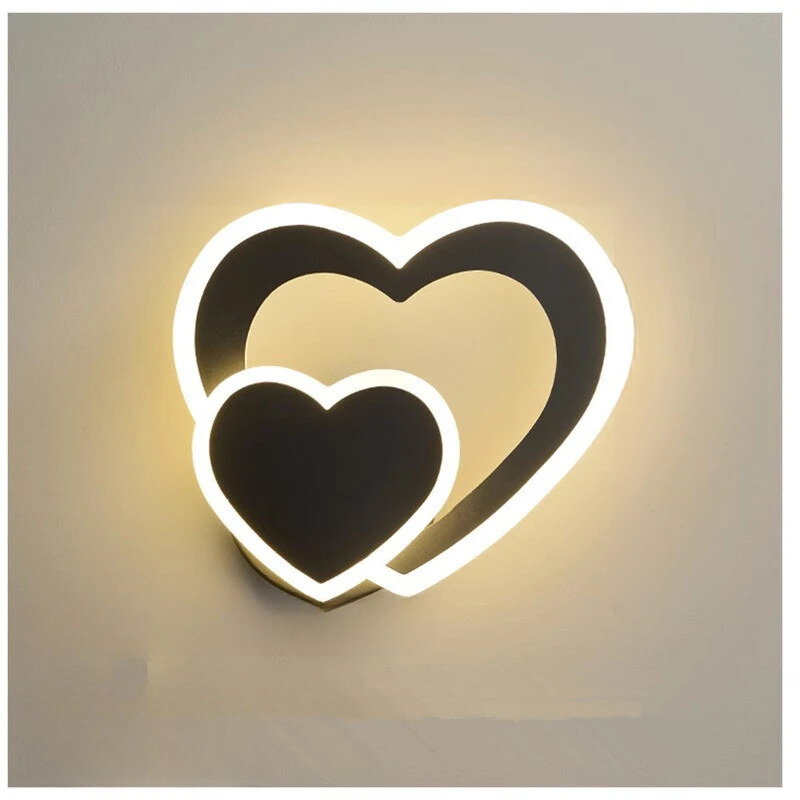 HeartGlow væglampe - Moderne LED-belysning