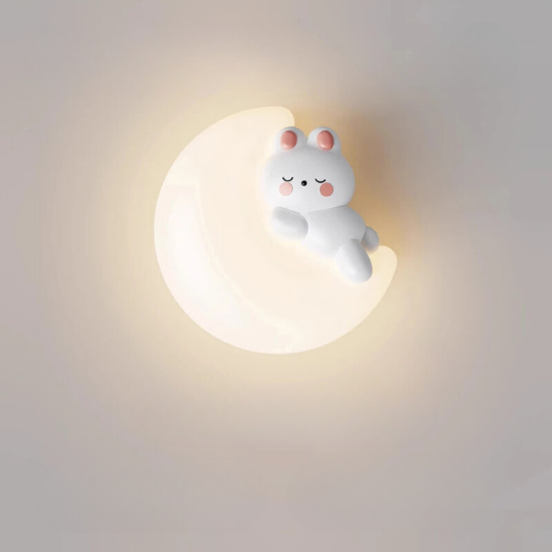PandaGlow Lamp - Bedårende LED Væglys til Børn