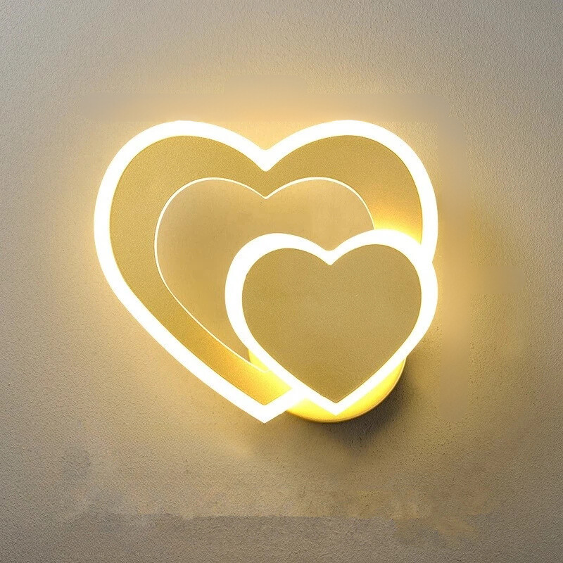 HeartGlow væglampe - Moderne LED-belysning