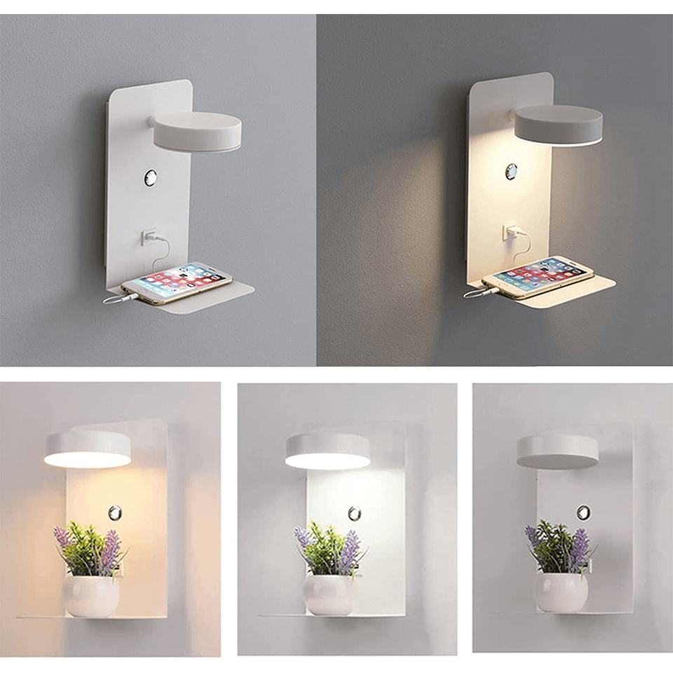 GlowUp Lysestation – Moderne Lampe og Opladestation