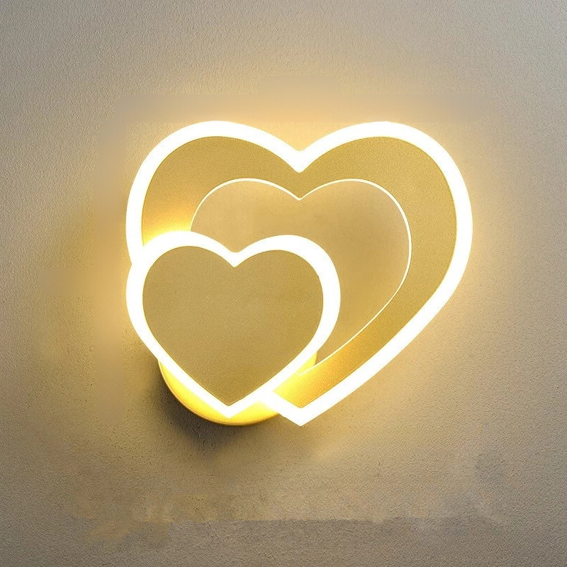 HeartGlow væglampe - Moderne LED-belysning