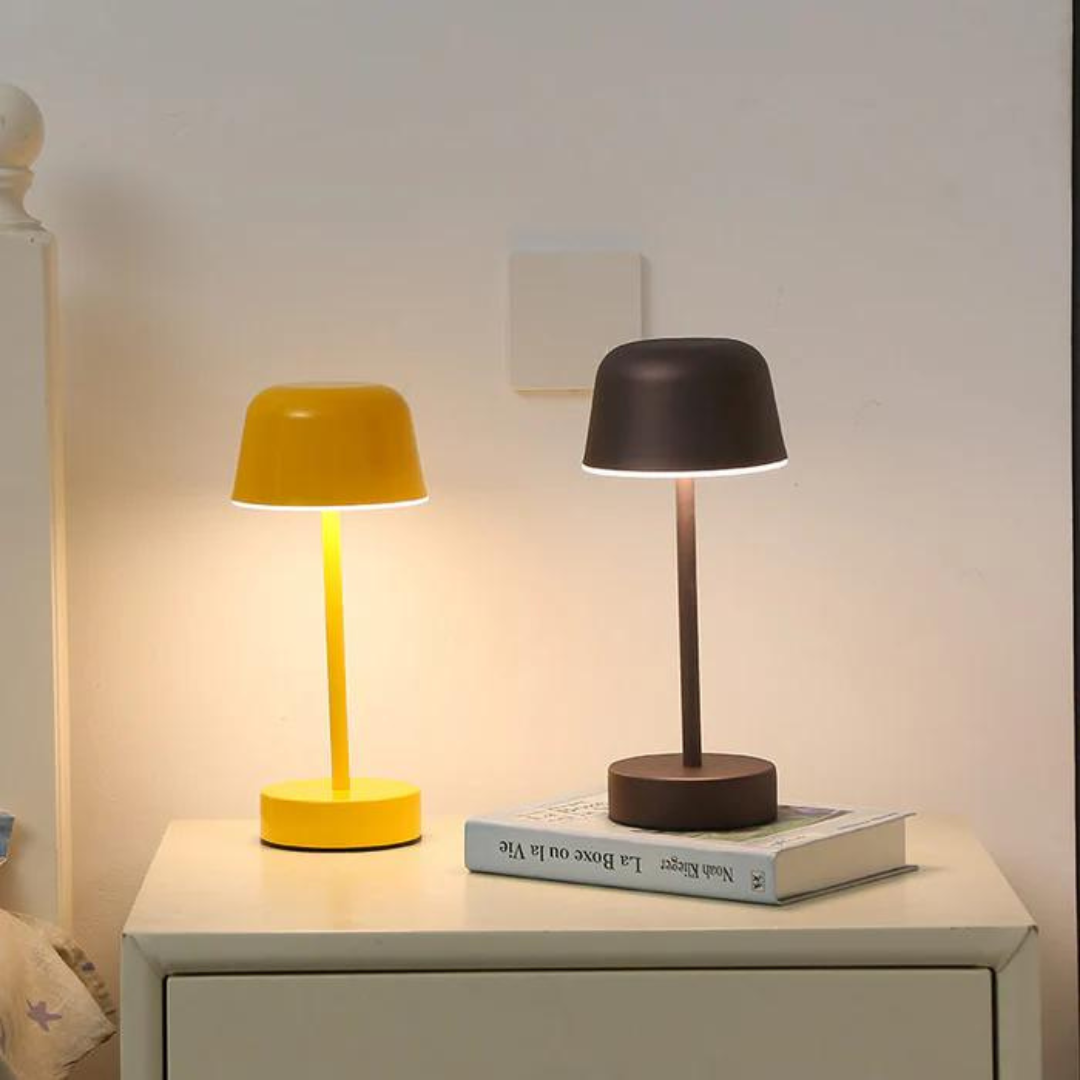 Lampa NovaGlow – Bezprzewodowa lampa stołowa z regulowanym oświetleniem LED