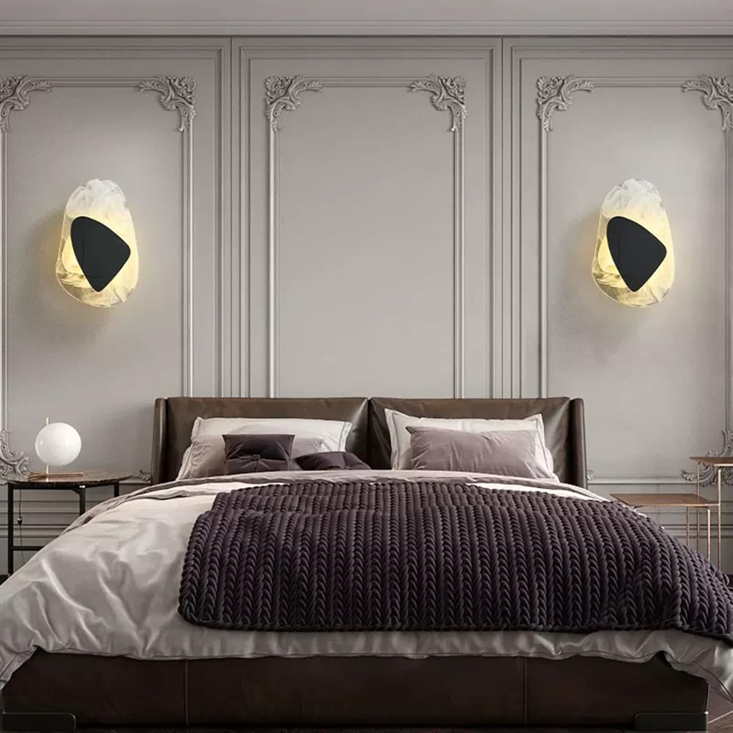 CrystalBeam – Kreativ Moderne LED Væglampe i Glas til Elegant og Unik Indretning