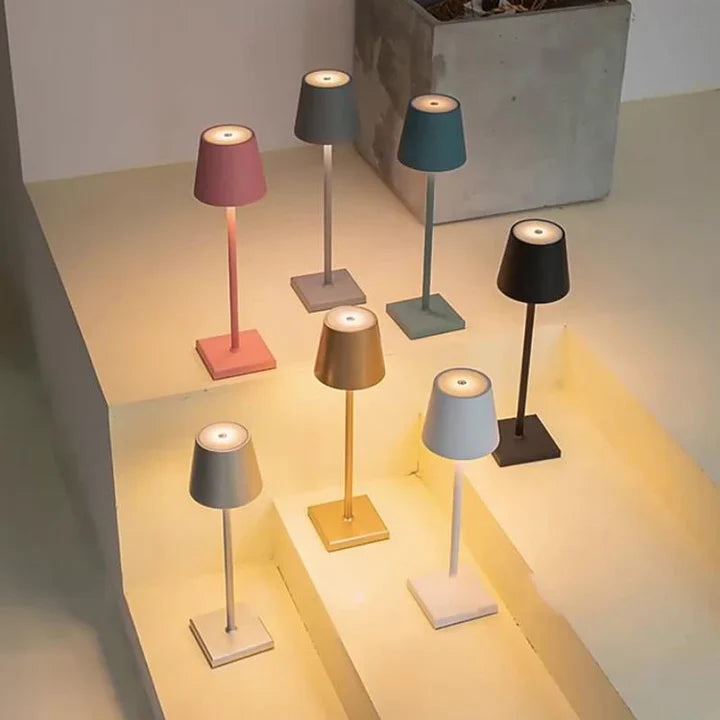 Nordiclight – Bezprzewodowa ładowalna lampa stołowa w nowoczesnym nordyckim stylu