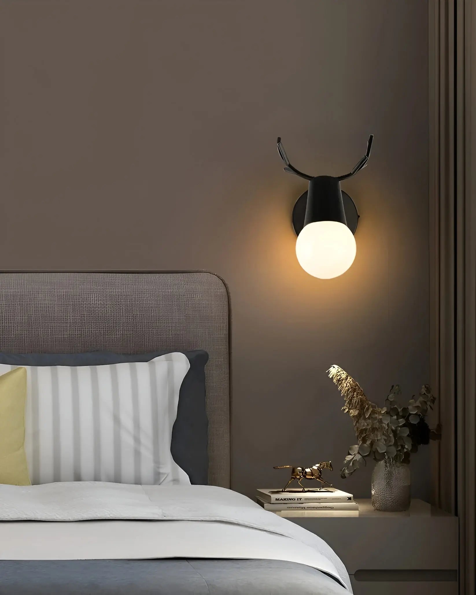 Nordic Glow Geweile LED Væglampe – Elegant & Energiebesparende Design