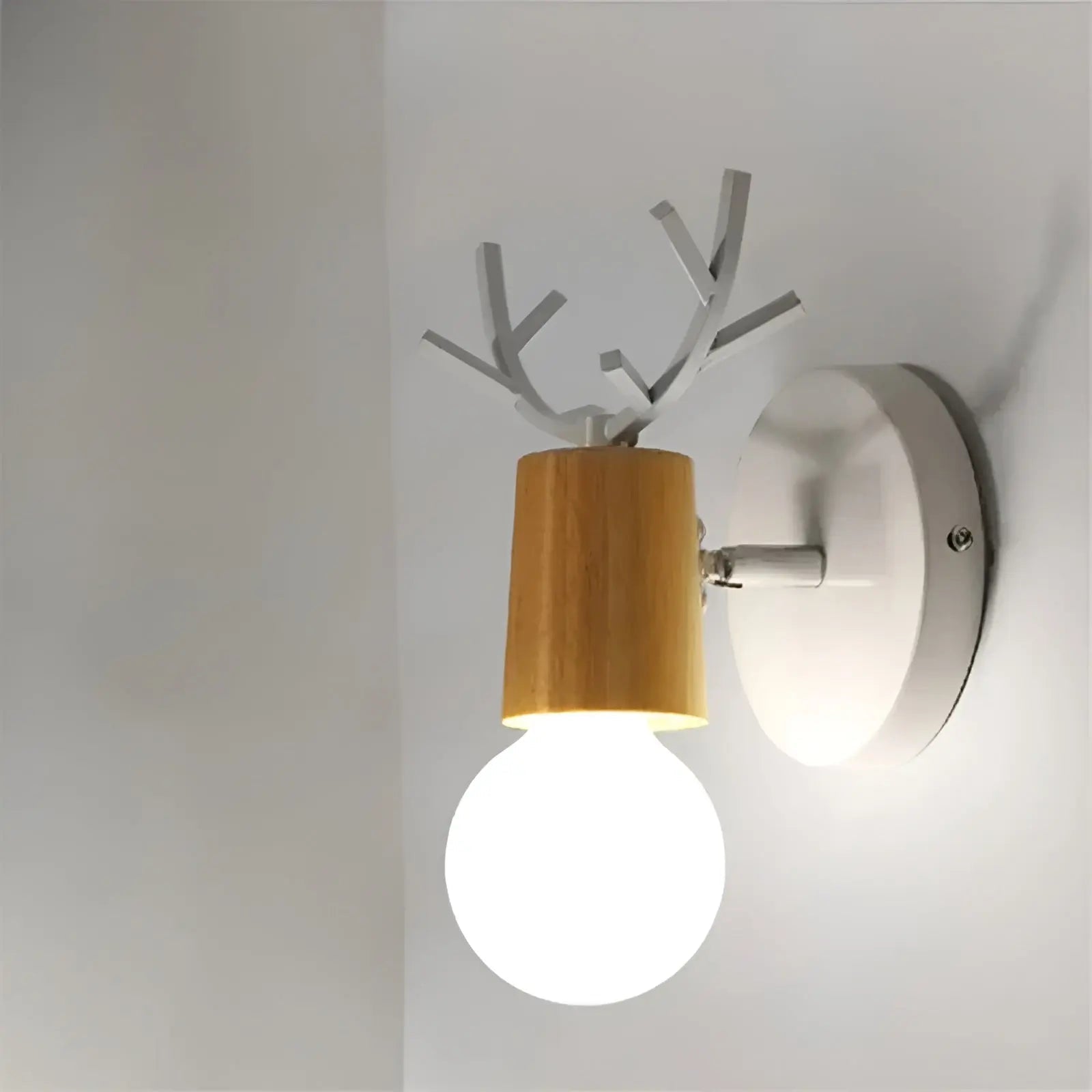 Nordic Glow Geweile LED Væglampe – Elegant & Energiebesparende Design