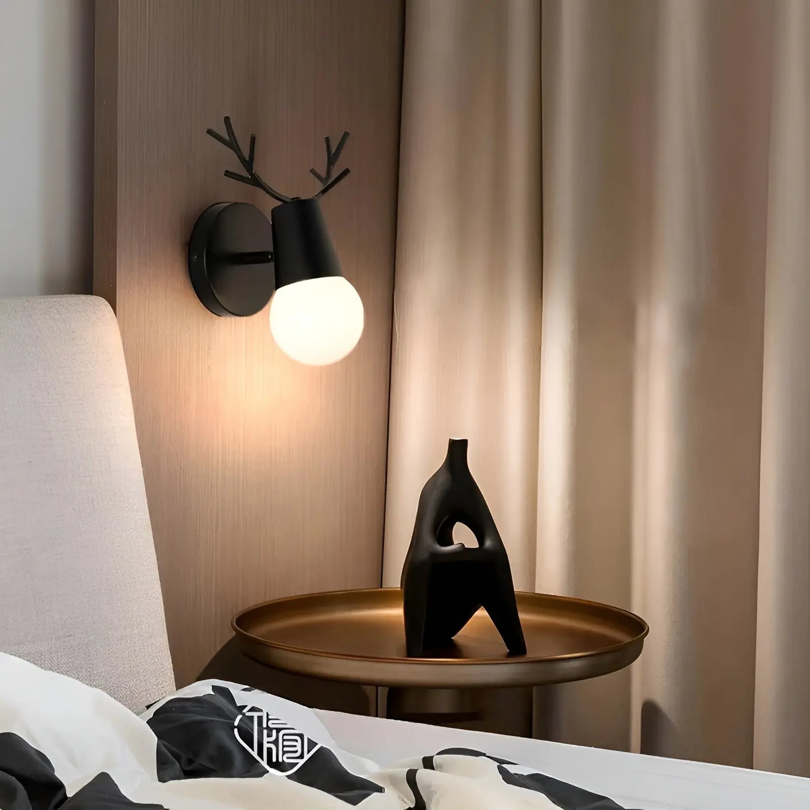Nordic Glow Geweile LED Væglampe – Elegant & Energiebesparende Design