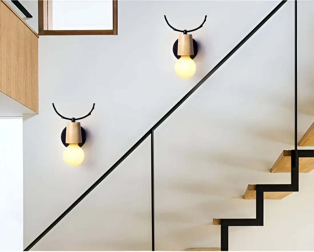 Nordic Glow Geweile LED Væglampe – Elegant & Energiebesparende Design
