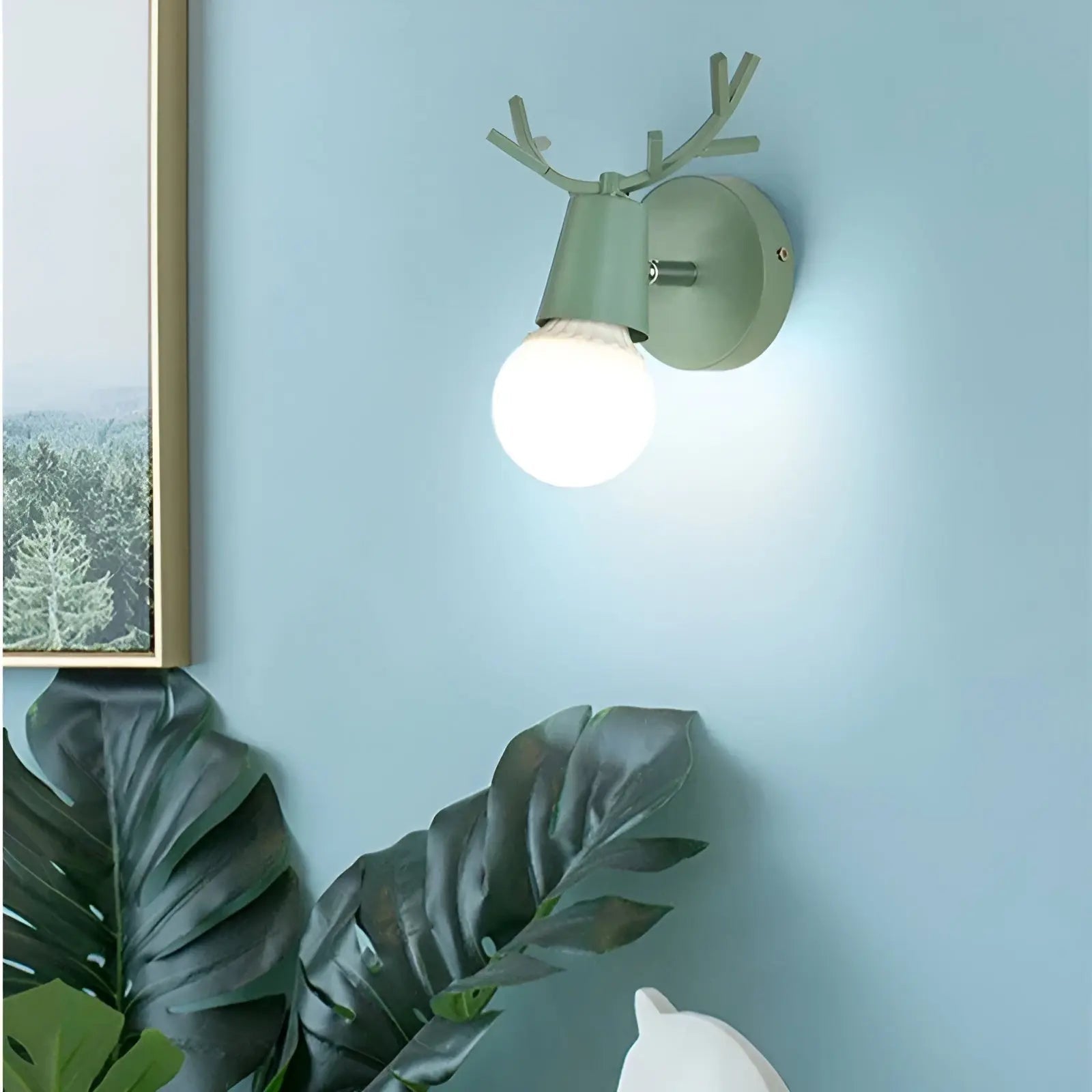 Nordic Glow Geweile LED Væglampe – Elegant & Energiebesparende Design