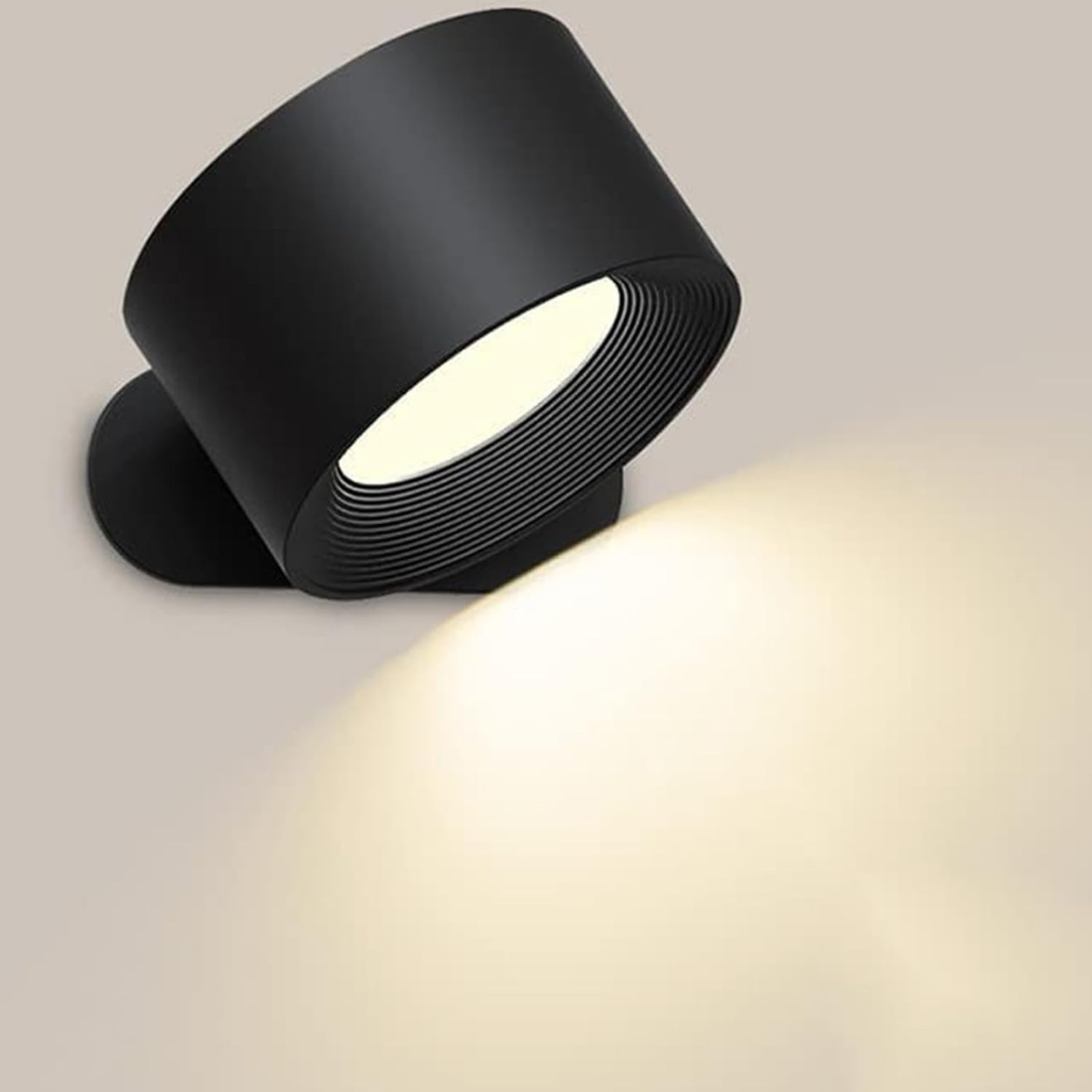 FlexiLamp - Trådløs 360° væglampe med genopladelig LED