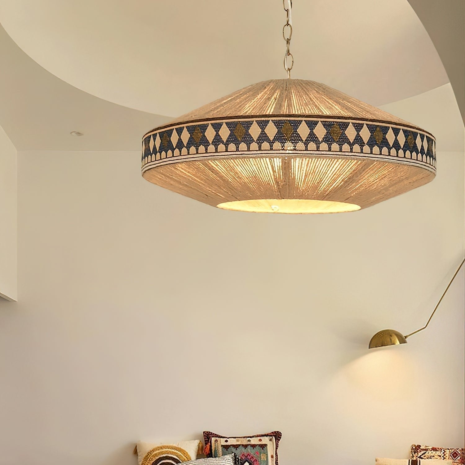 BohoLight – Pendellampe med Frynser i Boheme Design til Stue og Spisestue