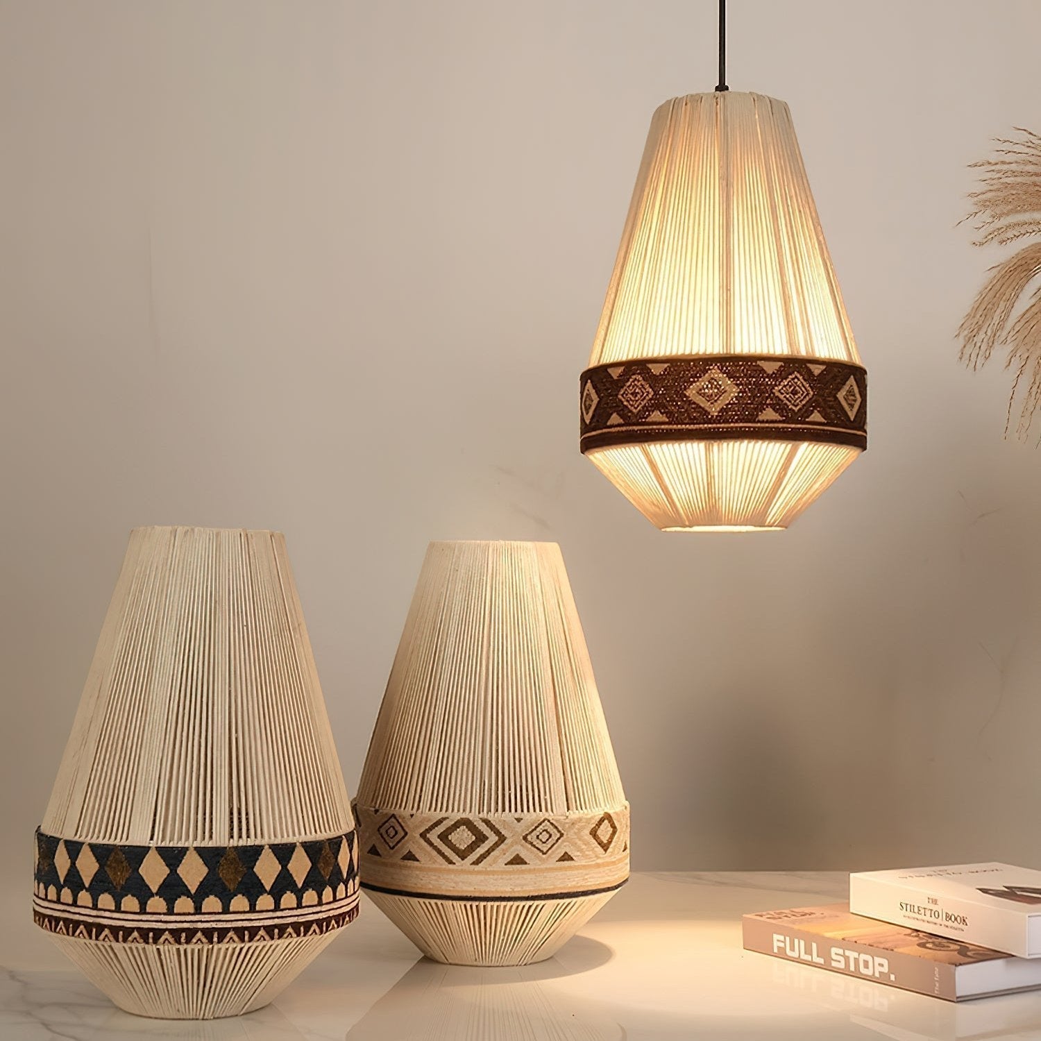 BohoLight – Pendellampe med Frynser i Boheme Design til Stue og Spisestue