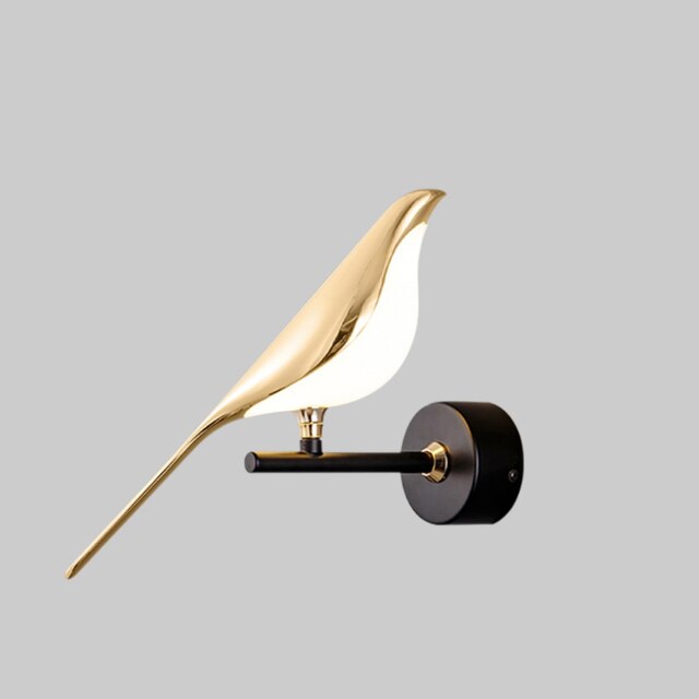 BirdGlow - Luksus LED fugle væglampe