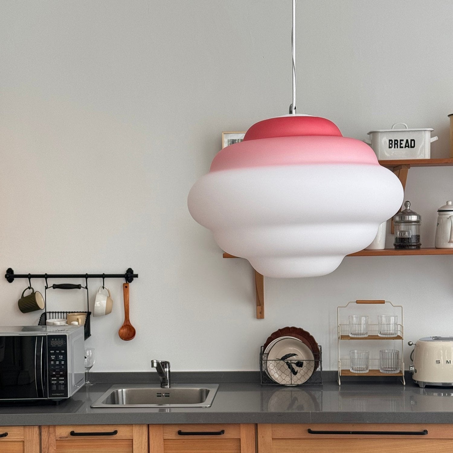 Gradient Cloudy – Unik Pendellampe i Blødt Skyinspireret Design til Stue og Spisestue