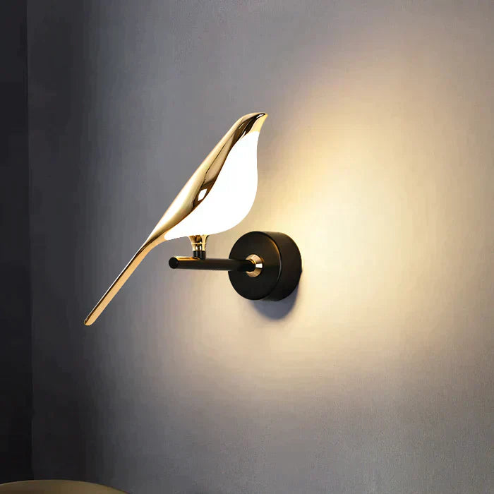BirdGlow - Luksus LED fugle væglampe