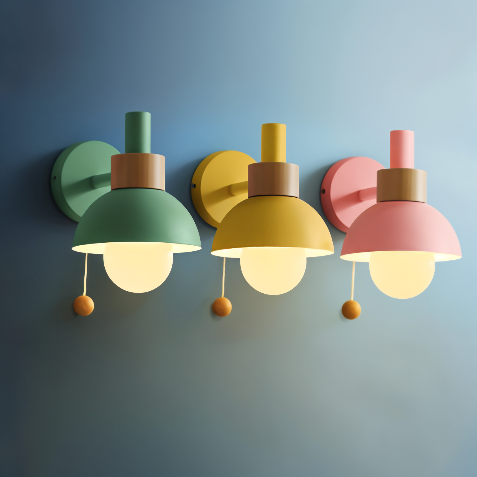 Moderne Macaron Wandlampe - Elegant Belysning til Hver Rumsa