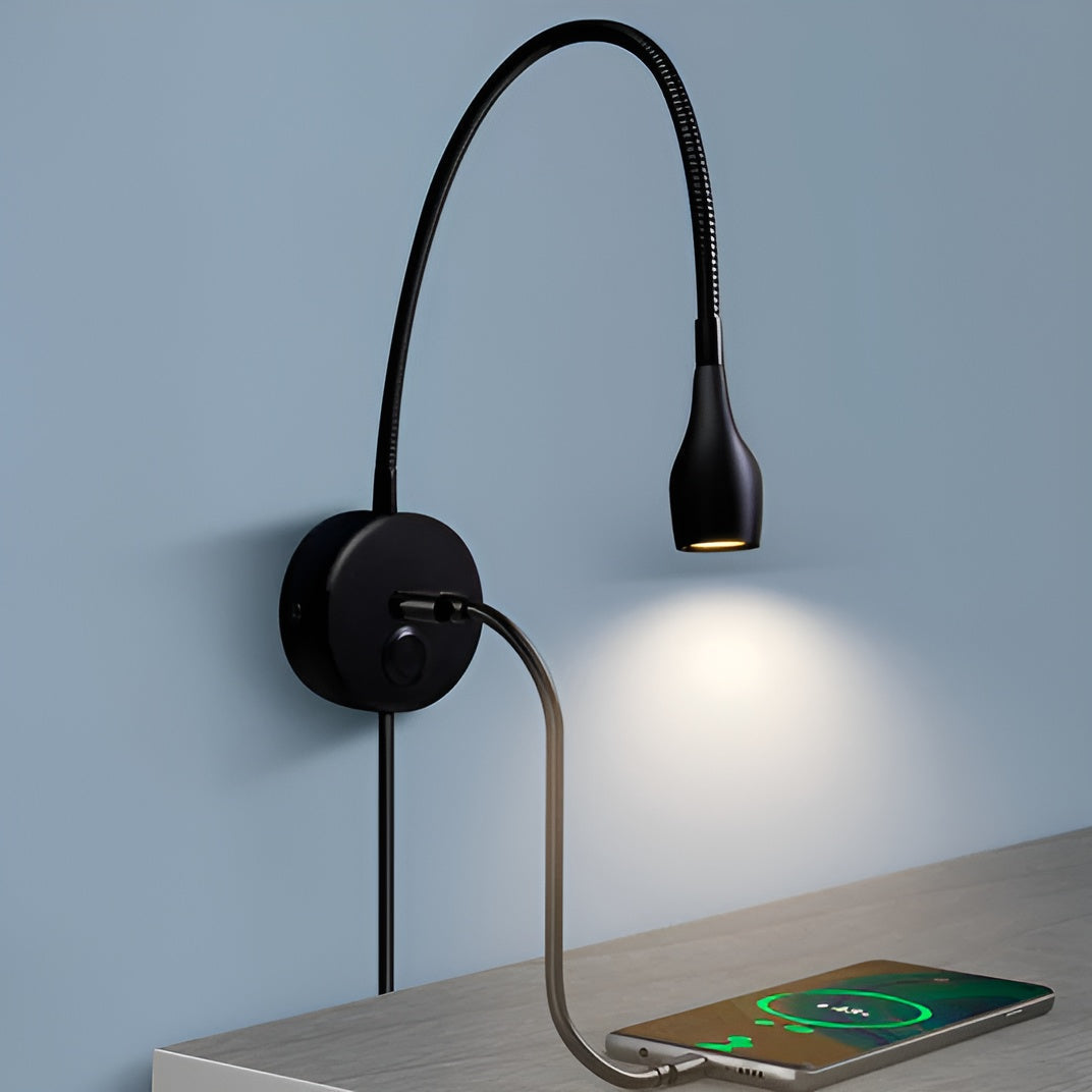 Luminara Væglampe - Elegant Justerbar LED Væglampe til Læsekomfort