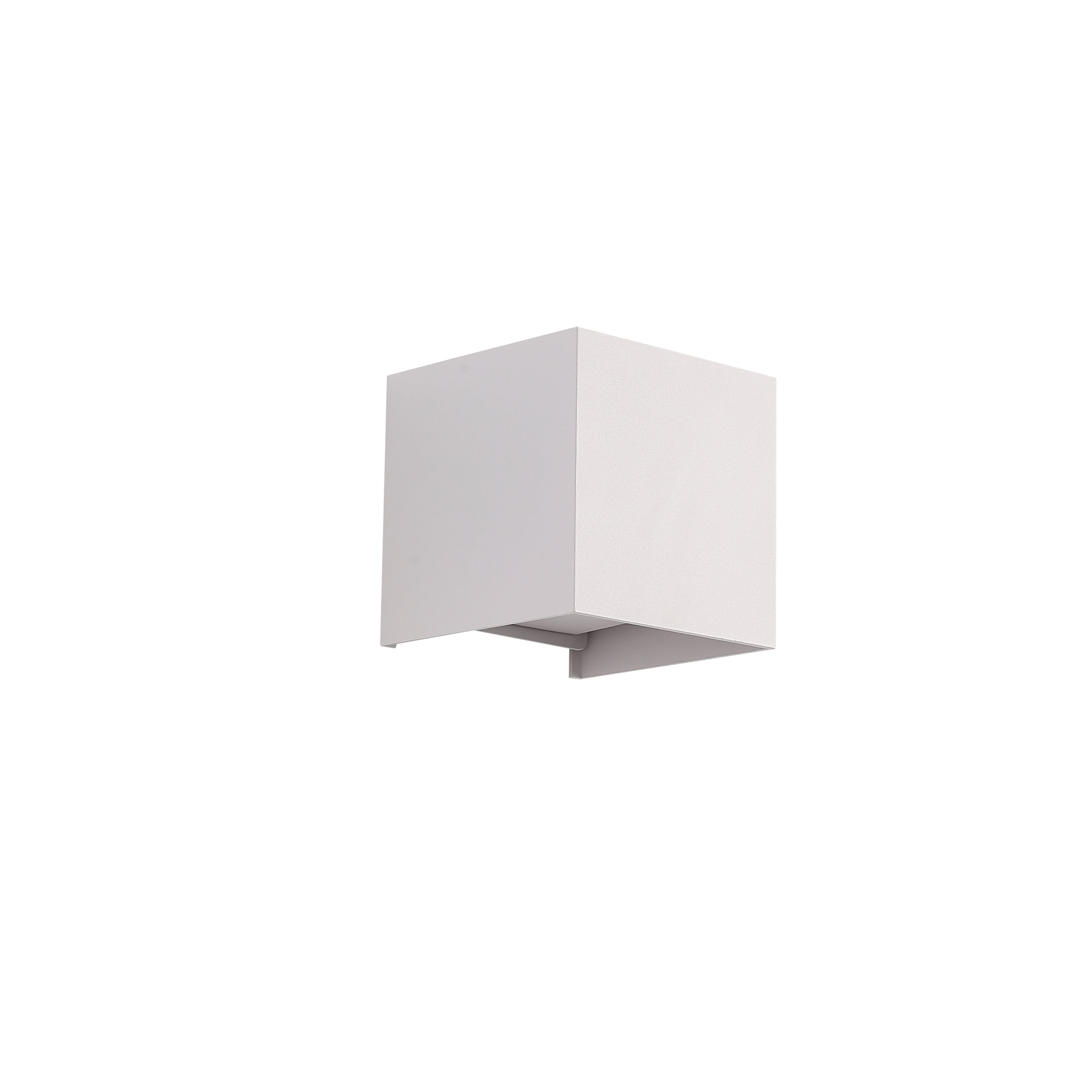 Sølvfarvet IP65 6W Udendørs Væglampe med Smuk Sunset Design