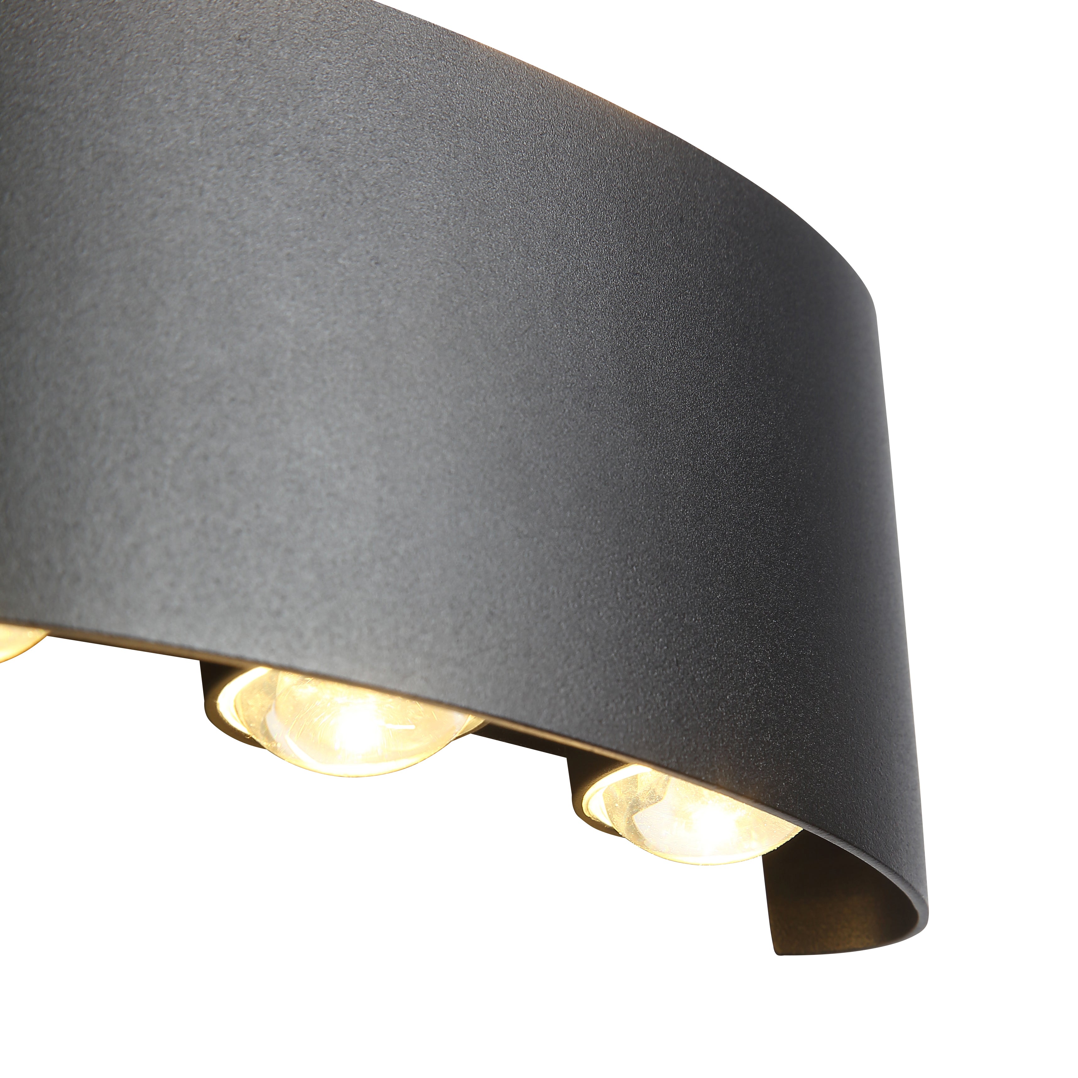 Elegant Ortelo 6W 17cm Sort Væglampe Til En Stilfuld Belysning