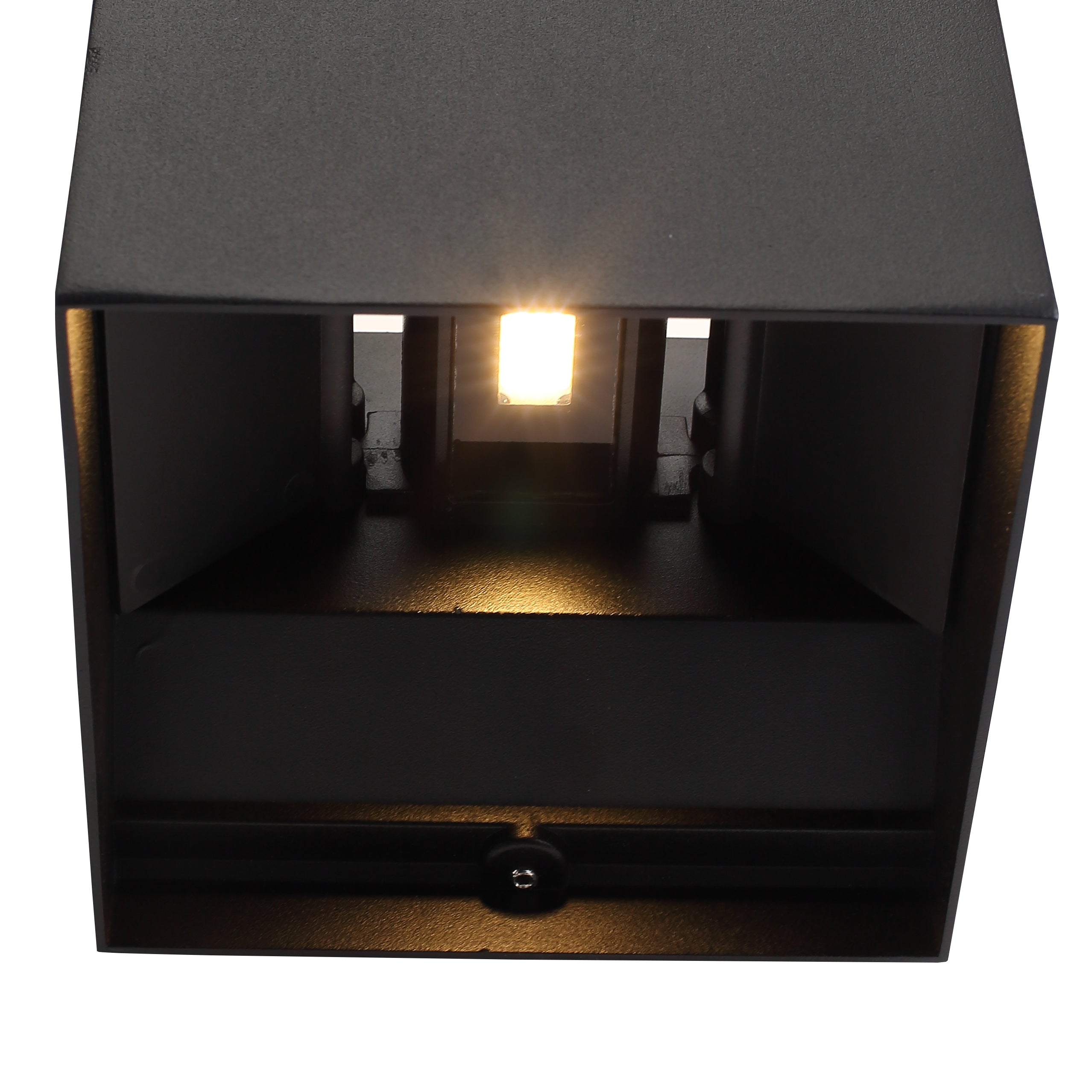 Udendørs LED Væglampe XL IP65 20W – Elegant Sort Perfekt til Udendørsbrug