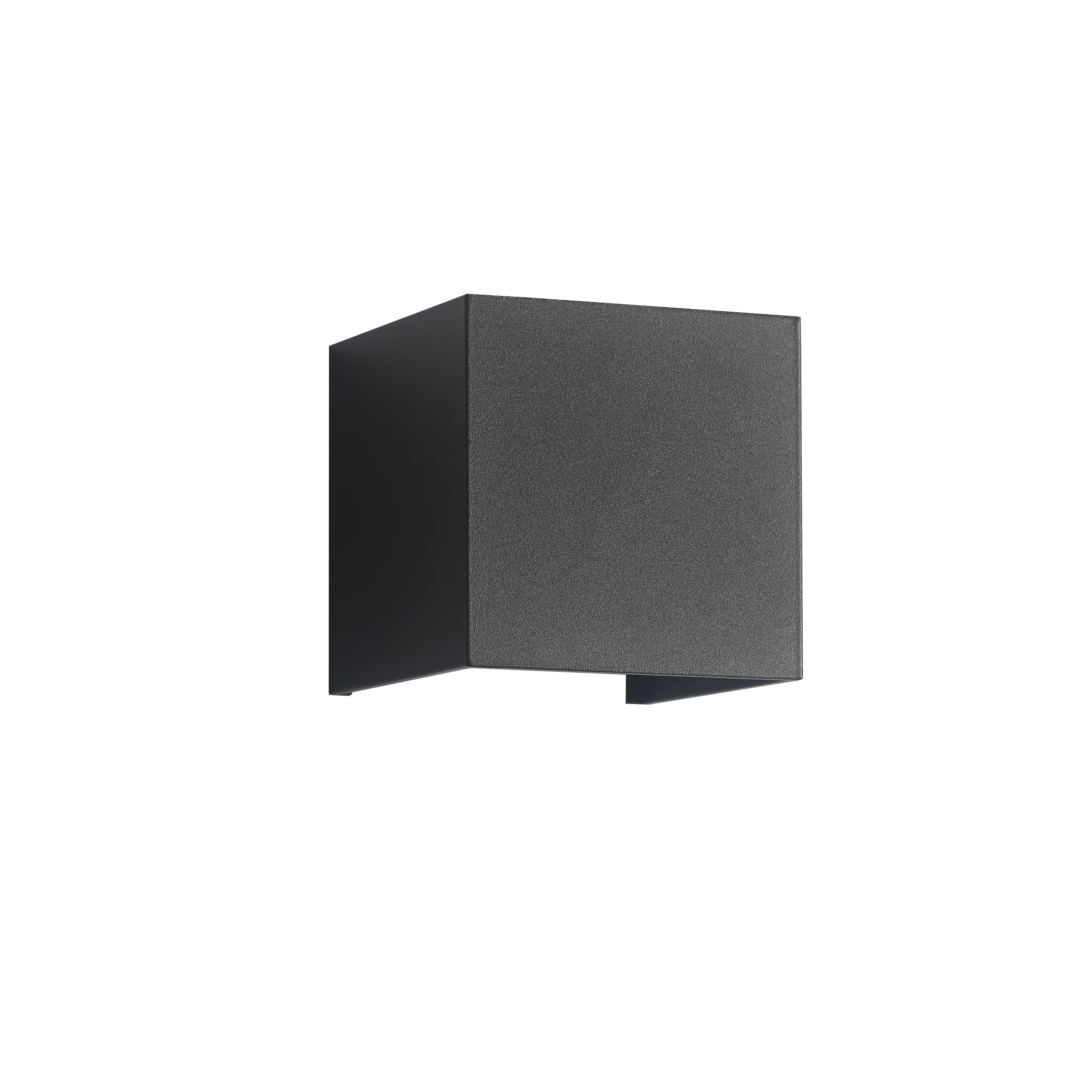 Stilfuld Udendørs LED Væglampe IP65 6W i Elegant Sort Design