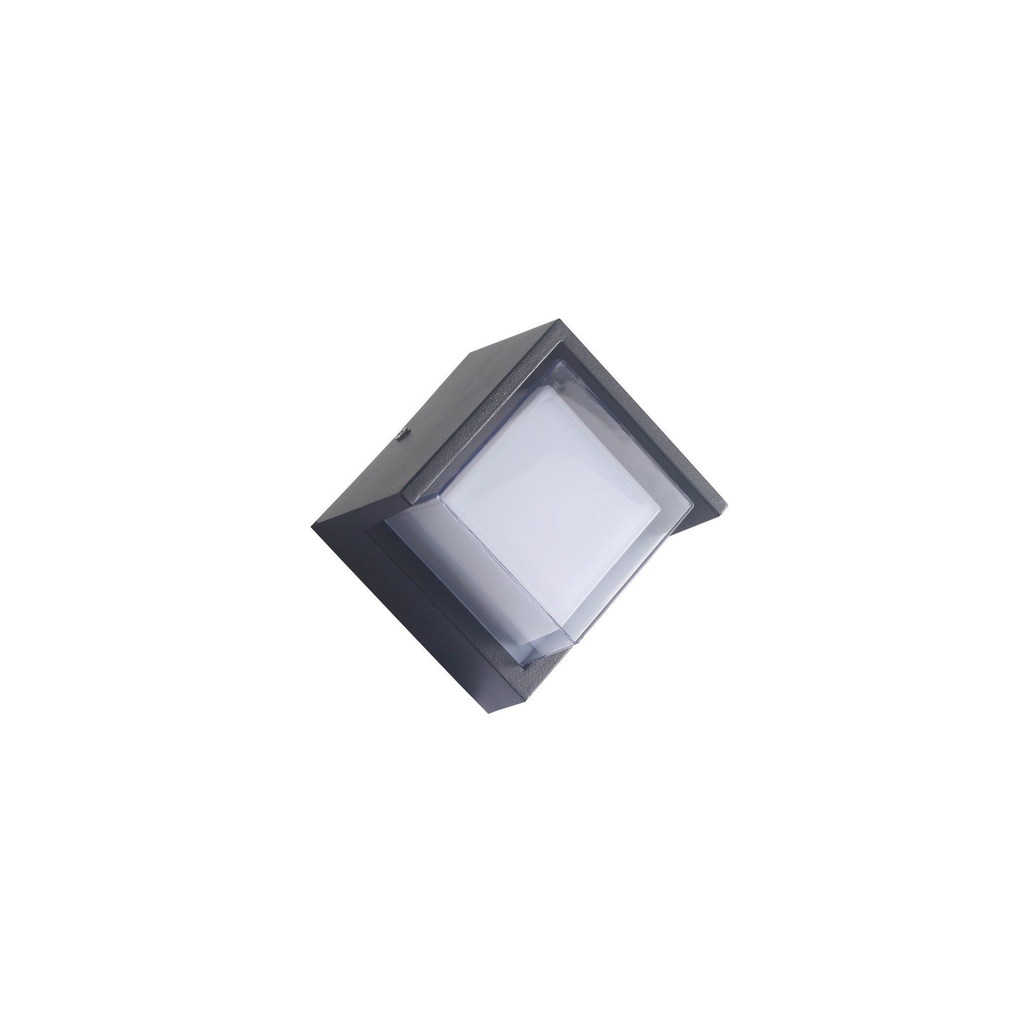 Elegant Square 6W LED Væglampe med IP65 Beskyttelse for Udendørs Brug