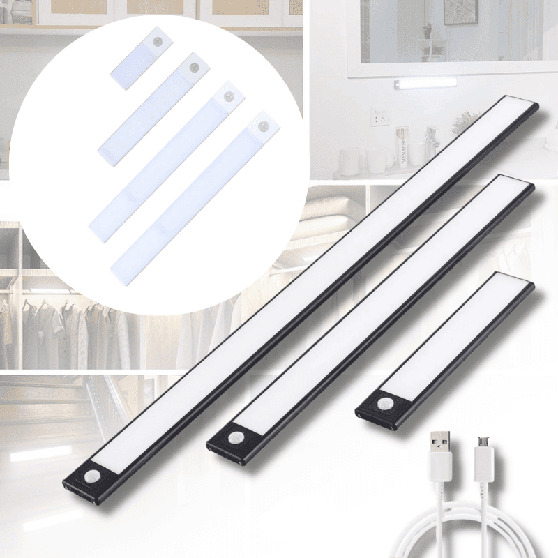 RechargeGlow LED-strips – Opladelig Sensorbelysning til hjemmet