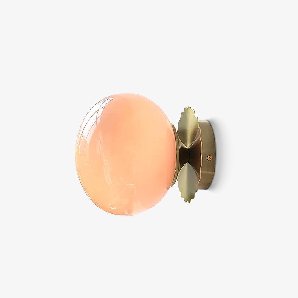 ChicGlow - Elegant pink glaslampe til stilfulde interiører