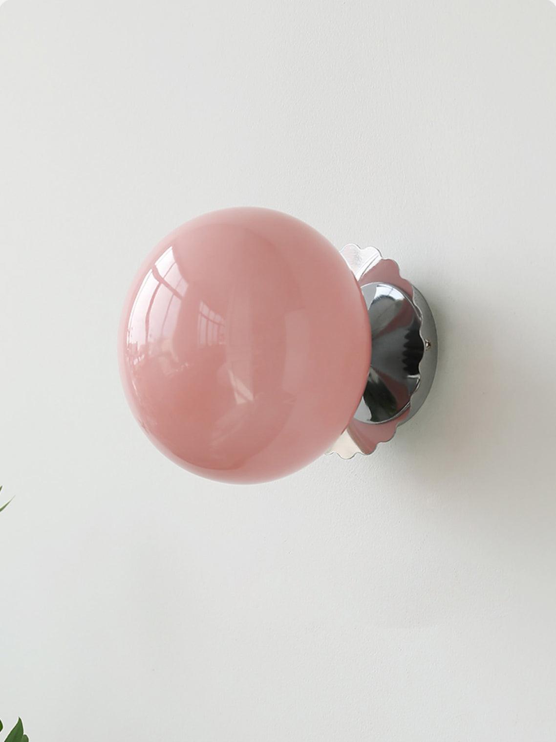 ChicGlow - Elegant pink glaslampe til stilfulde interiører