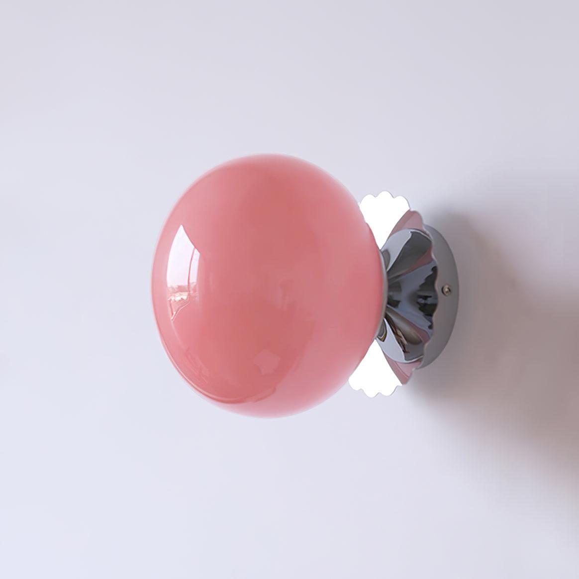 ChicGlow - Elegant pink glaslampe til stilfulde interiører