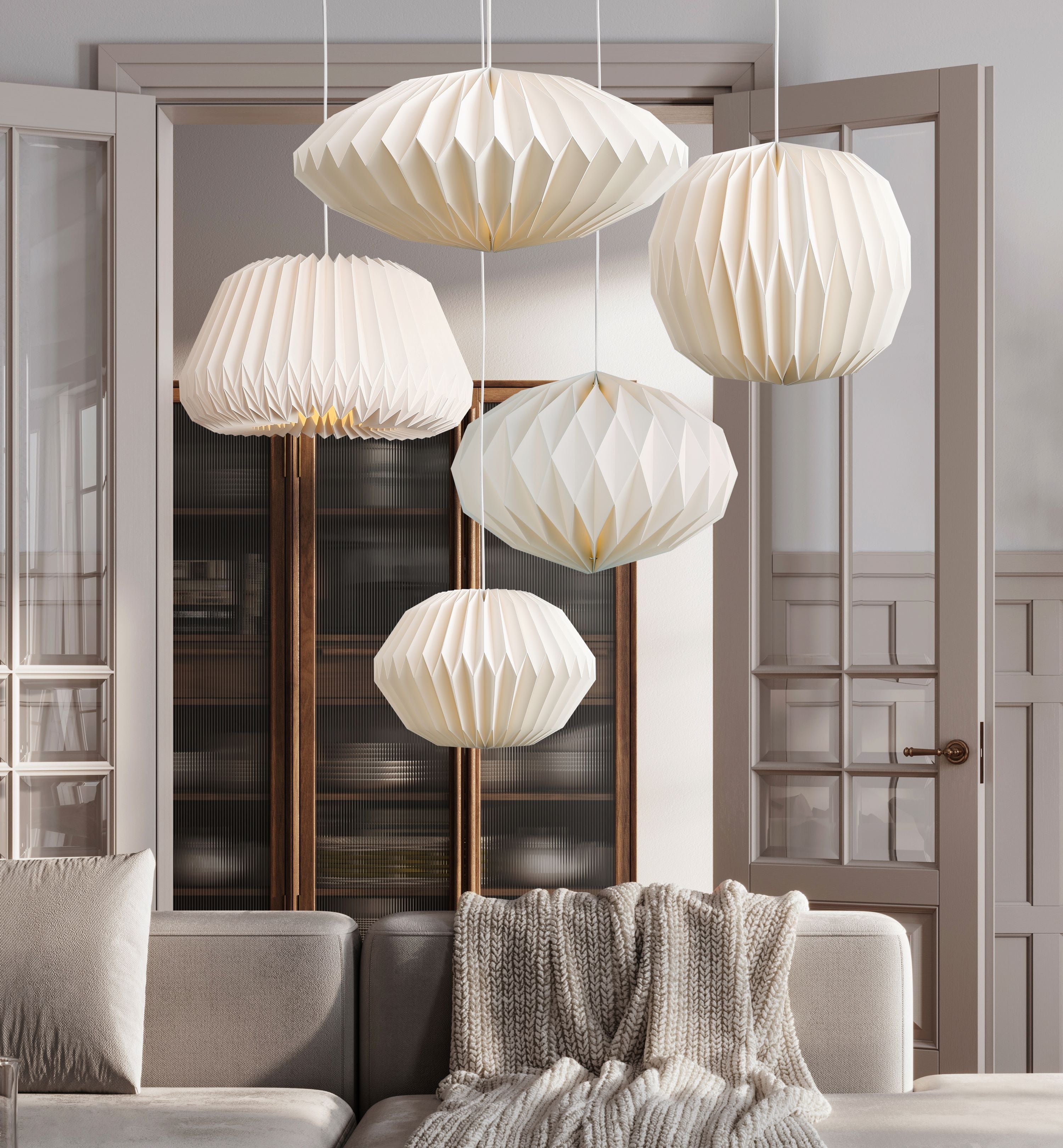 Suspension lumineuse en oblong Moon Ø42 pour une décoration élégante et moderne