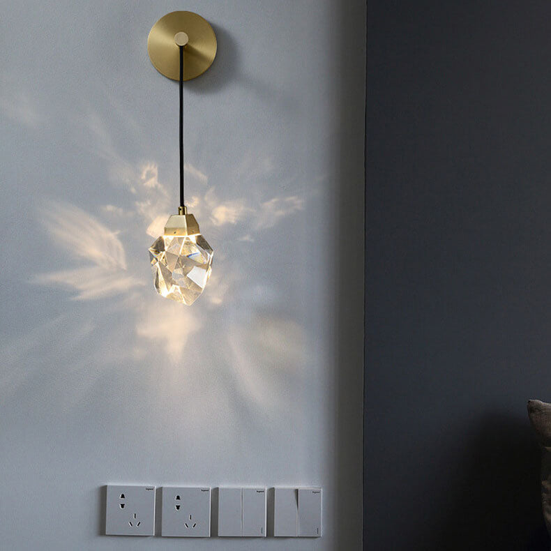 CrystalLux - Elegant Krystalkugle Væglampe LED