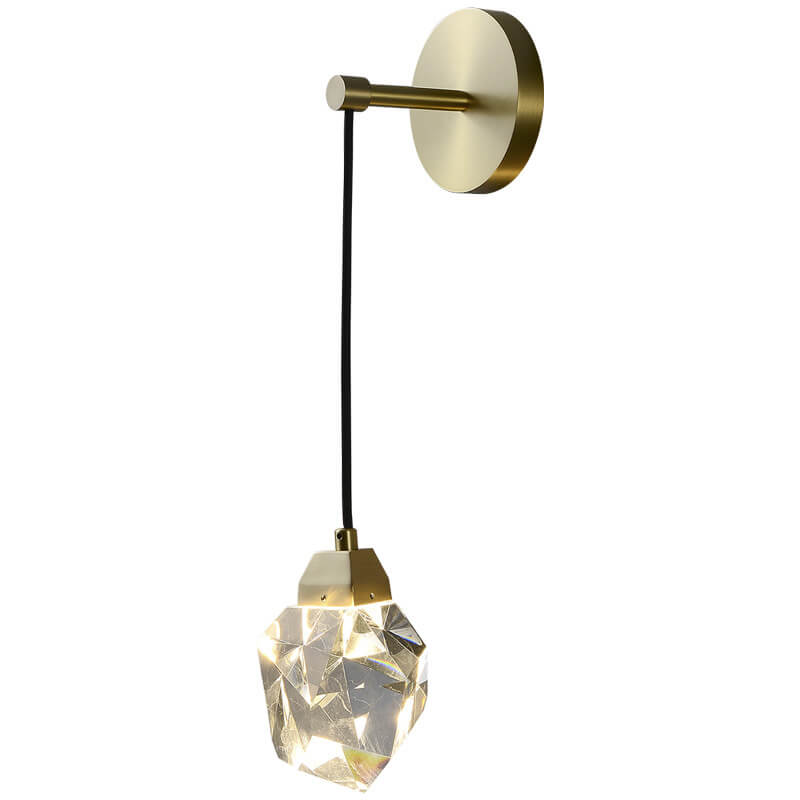 CrystalLux - Elegant Krystalkugle Væglampe LED