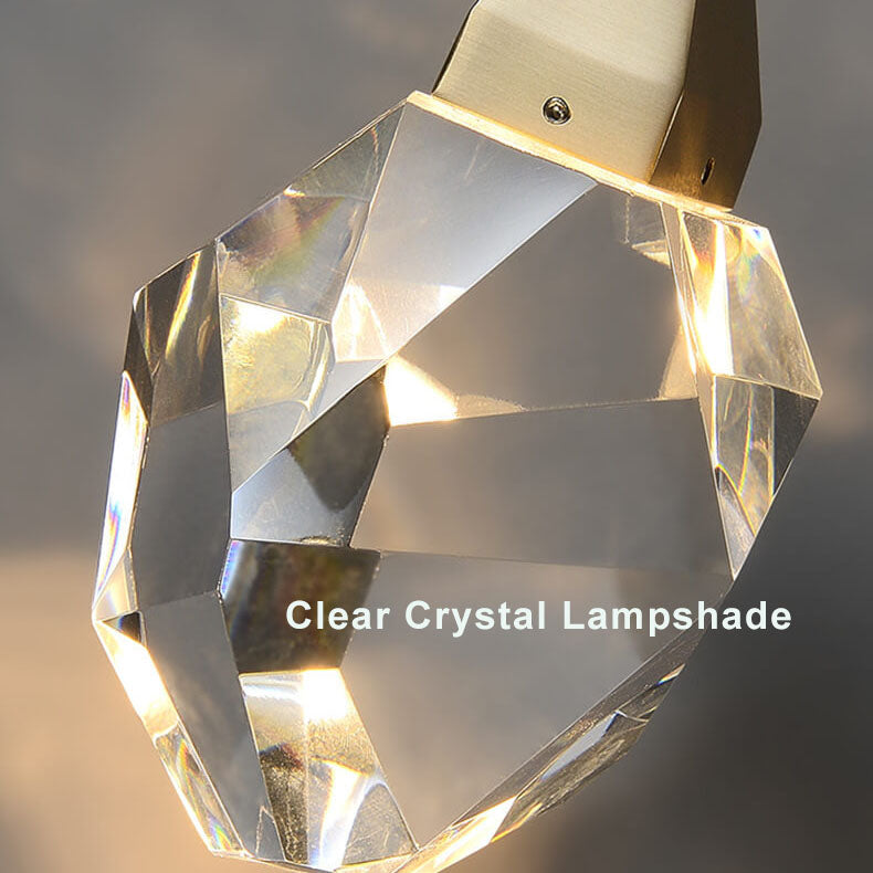CrystalLux - Elegant Krystalkugle Væglampe LED