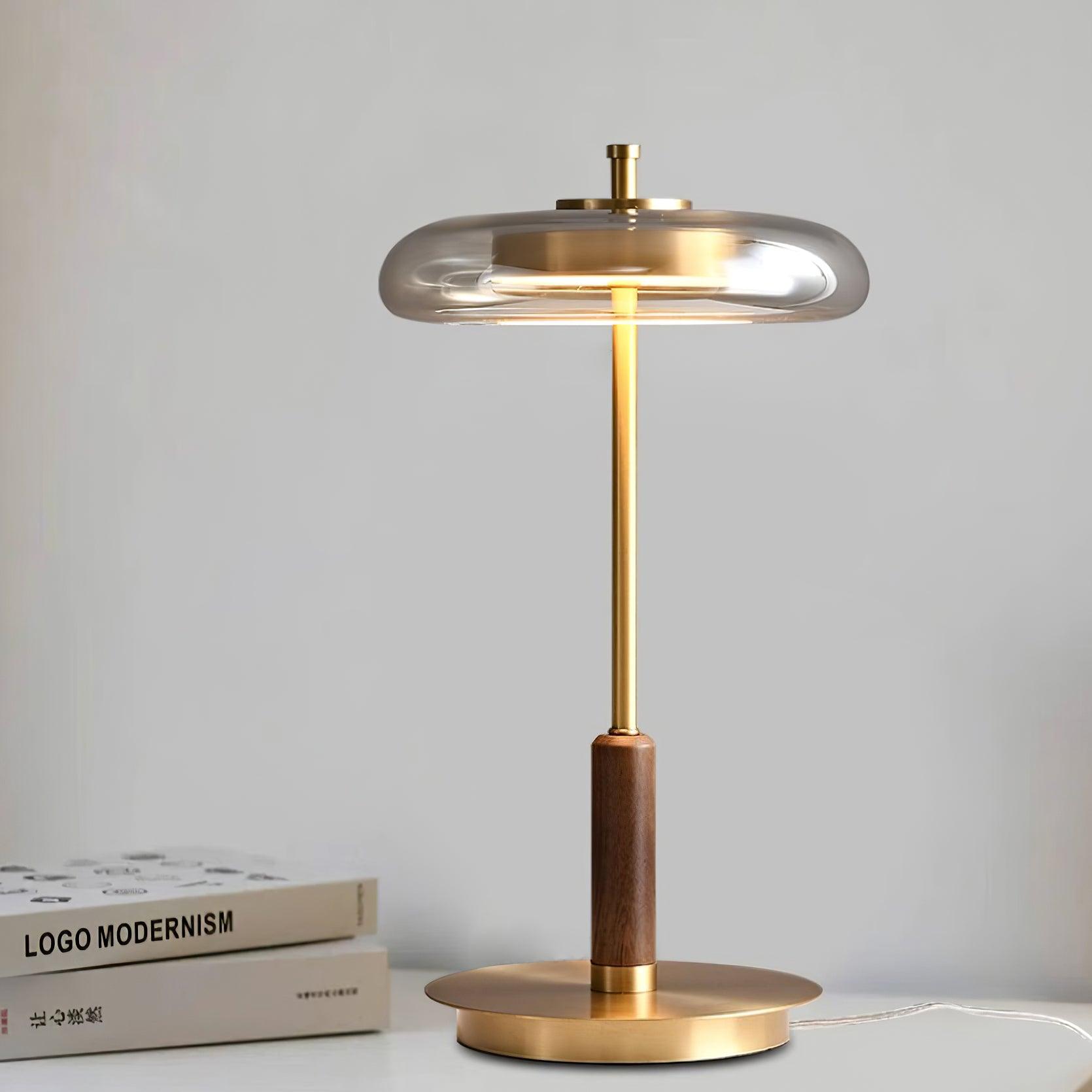 Ronaldo – Elegant Bordlampe i Moderne Design til Stue, Kontor og Soveværelse