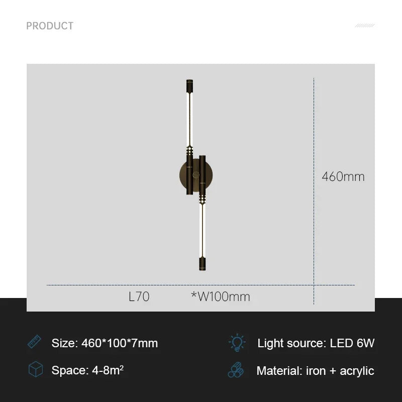 ModernLux Væglampe – Luksus LED væglys til hjemmet