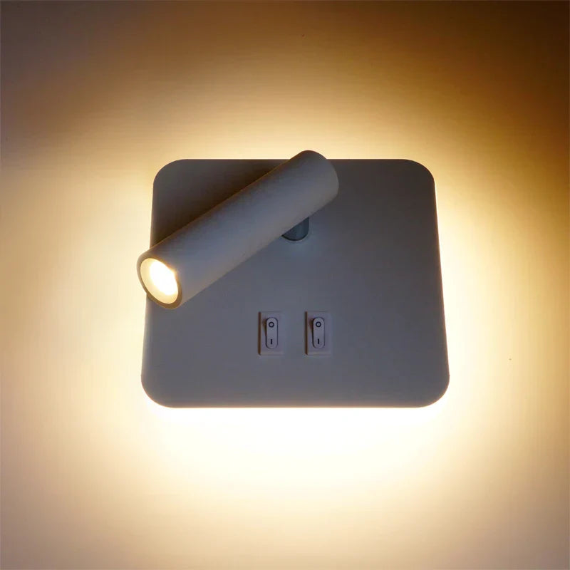 FlexiGlow Lys – Justerbar LED Væglampe
