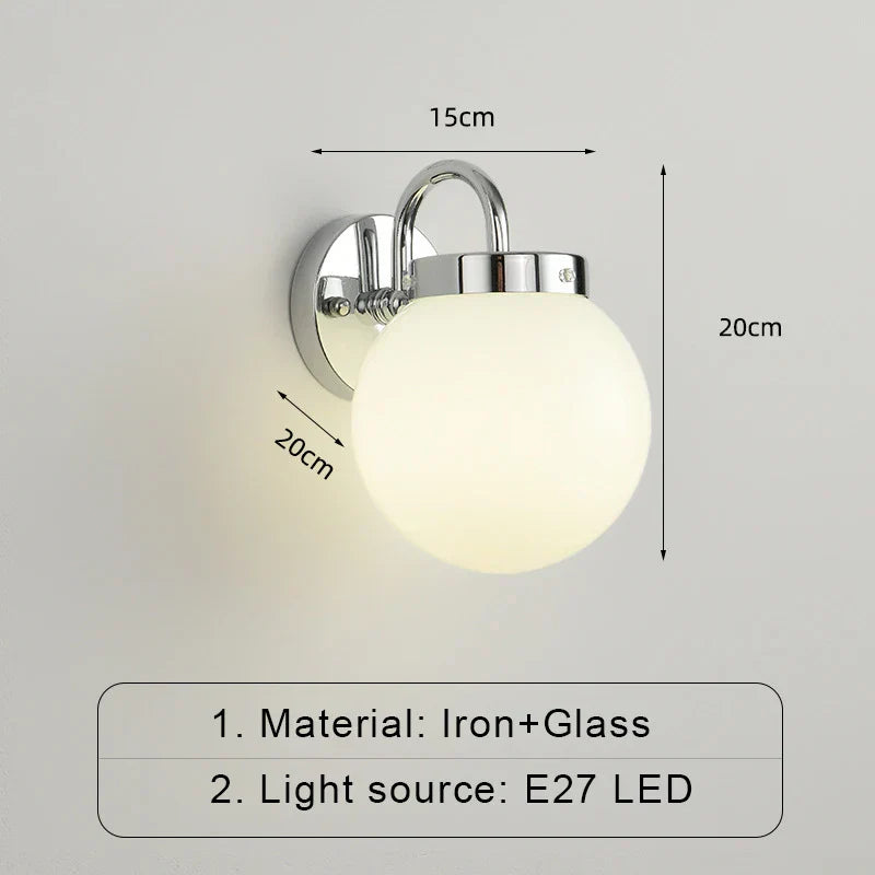 ModernWall - Skandinavisk LED-væglampe med glas