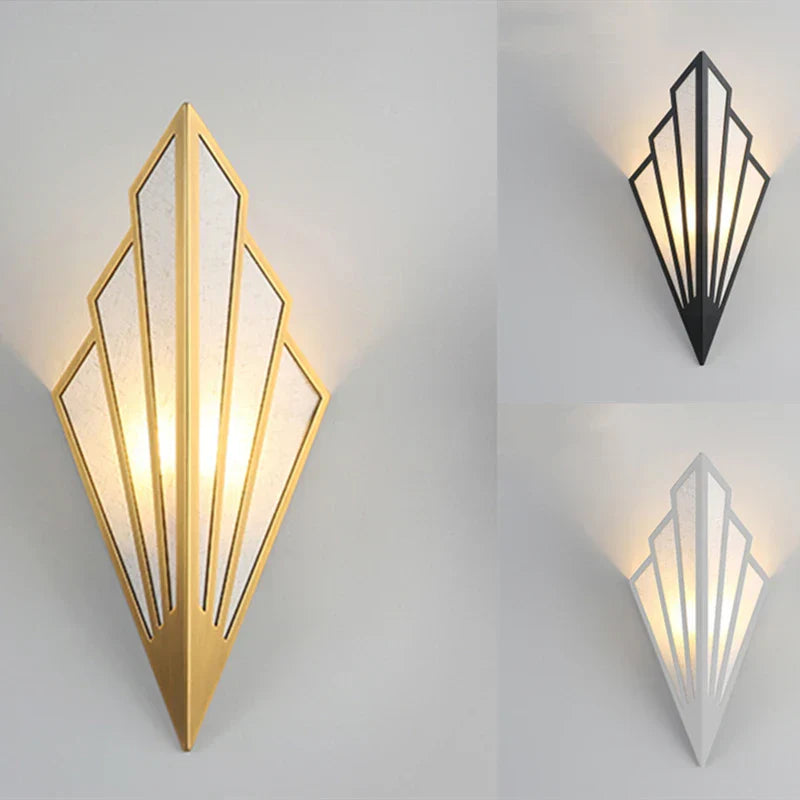 NordicGlow - Trendy LED Wandlampe til Stue og Soveværelse
