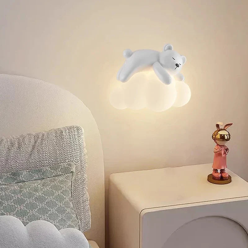 PandaGlow Lamp - Bedårende LED Væglys til Børn