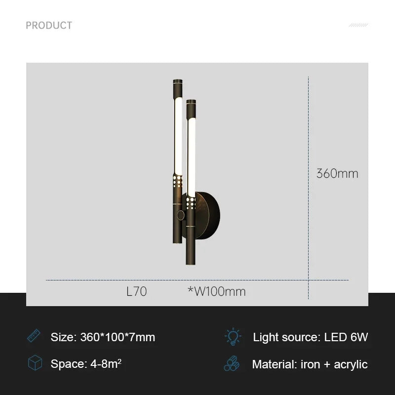 ModernLux Væglampe – Luksus LED væglys til hjemmet
