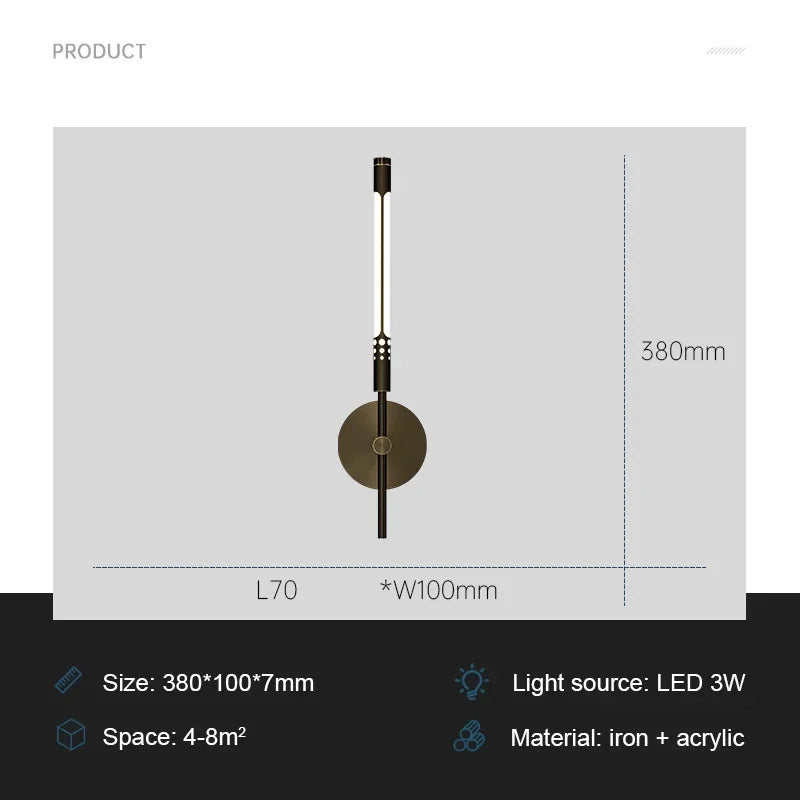 ModernLux Væglampe – Luksus LED væglys til hjemmet