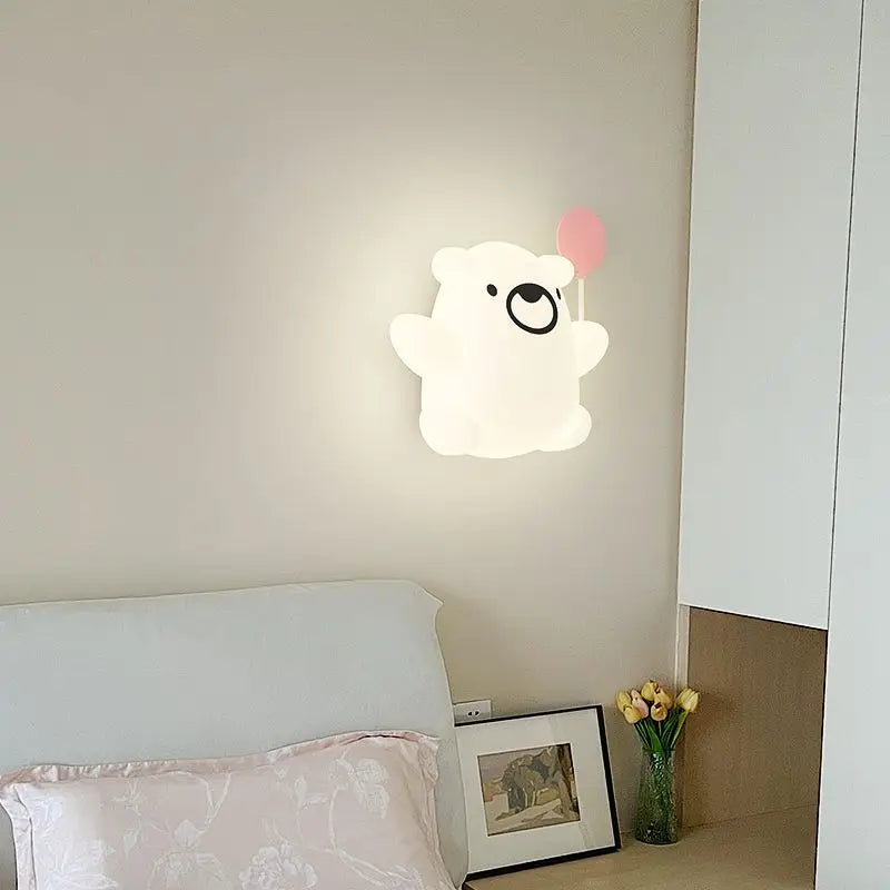 CartoonGlow – Justerbar LED børnevæglampe
